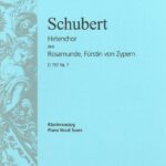 Schubert, Franz : Rosamunde – Shepherd's Choir D 797 No. 7 [from Op. 26]