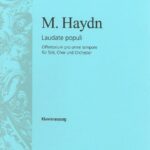 Haydn, Michael : Laudate Populi (Offertorium pro omni tempore)