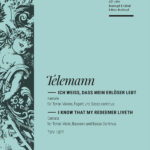 Telemann, Georg Philipp : “I know that my redeemer liveth” TWV 1:877