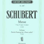 Schubert, Franz : Mass in F major D 105