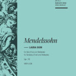 Mendelssohn Bartholdy, Felix : Lauda Sion MWV A 24 (Op. 73)