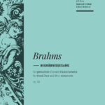 Brahms, Johannes : Begraebnisgesang Op. 13