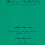 Pachelbel, Johann : Jauchzet dem Herrn - Shout to the Lord