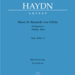 Haydn, Joseph : Missa Sancti Bernardi von Offida