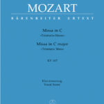 Mozart, Wolfgang Amadeus : Missa