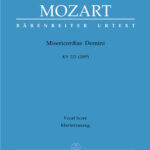 Mozart, Wolfgang Amadeus : Misericordias Domini