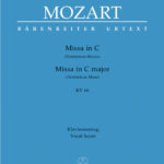 Mozart, Wolfgang Amadeus : Missa