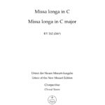 Mozart, Wolfgang Amadeus : Missa longa