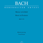 Bach, Johann Sebastian : Mass