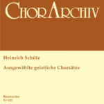 Schütz, Heinrich : Selected Sacred Choral Pieces