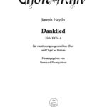 Haydn, Joseph : Danklied "Du bist's, dem Ruhm und Ehre gebühret"