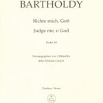 Mendelssohn Bartholdy, Felix : Judge me, O God