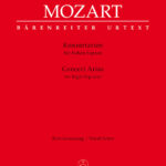 Mozart, Wolfgang Amadeus : Concert Arias