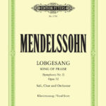 Felix Mendelssohn Bartholdy : Lobgesang (2.Symphonie) Op.52 (KA)