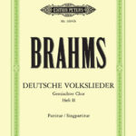 Johannes Brahms : German Folksongs Vol.2