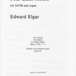 Edward Elgar : Four Latin Motets