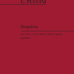 Giacomo Puccini : Requiem Per Coro A 3 Voci Miste, Viola E Organo