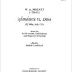 Wolfgang Amadeus Mozart : Splendente te, Deus