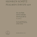 Schütz, Heinrich : Ich freu mich des, das mir geredt ist