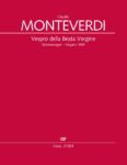 Monteverdi : Vespre della Beata Vergine (partition choeur seul)