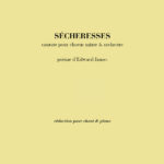 Francis Poulenc : Sécheresses