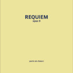 Maurice Duruflé : Requiem Opus 9 - Choral Score