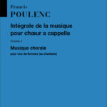 Francis Poulenc : Intégrale de La Musique Volume 4